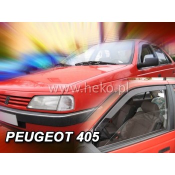 Ανεμοθραύστες Peugeot 405 sedan - 2 τμχ. εμπρός, Heko Ανεμοθραύστες Peugeot 405 sedan - 2 τμχ. εμπρός, Heko