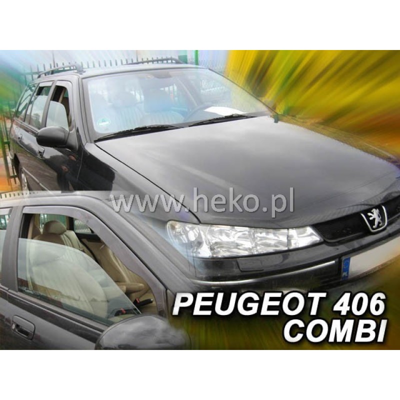 Ανεμοθραύστες Peugeot 406 (1995-2004) sedan, Combi - 2 τμχ. εμπρός, Heko