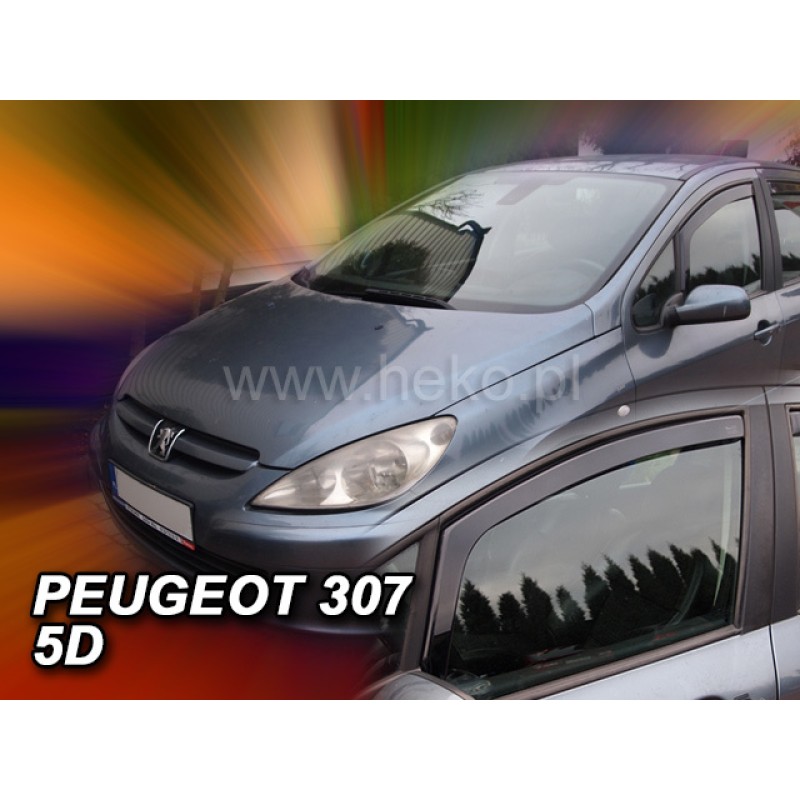 Ανεμοθραύστες Peugeot 307 (2001-2011) 3 πορτο, Heko