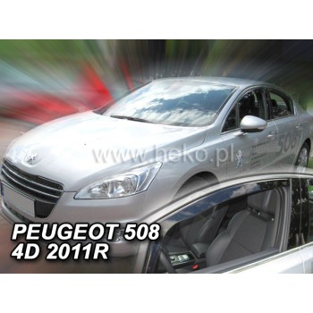 Ανεμοθραύστες Peugeot 508 (2011-2018) sedan, combi - 2 τμχ. εμπρός, Heko