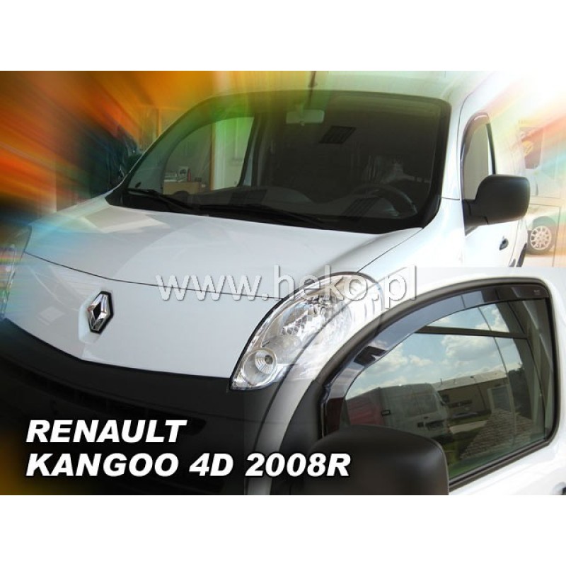 Ανεμοθραύστες Renault Kangoo (2007-2021) - 2 τμχ εμπρός, Heko