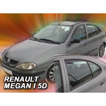 Ανεμοθραύστες Renault Megane (1995-2002) 5 πορτο , sedan - 4 τμχ. εμπρός και πίσω, Heko
