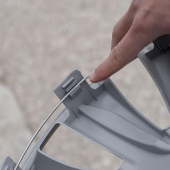 Τάσια αυτοκινήτου ROYAL RC - 14" - Ασημί - 4 τμχ. Τάσια αυτοκινήτου ROYAL RC - 14" - Ασημί - 4 τμχ.