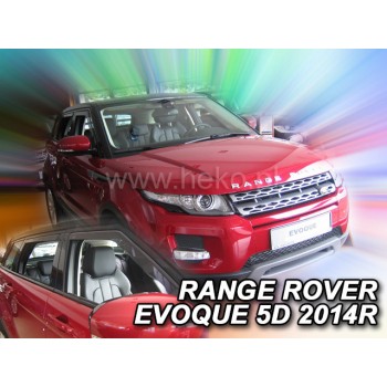 Ανεμοθραύστες Land Rover Range Rover Evoque (2011-2018) - 4 τμχ εμπρός και πίσω, Heko