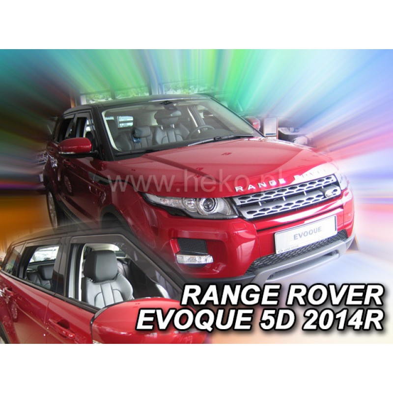 Ανεμοθραύστες Land Rover Range Rover Evoque (2011-2018) - 4 τμχ εμπρός και πίσω, Heko