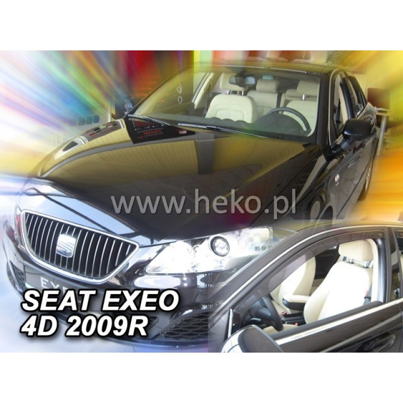Ανεμοθραύστες Seat Cordoba (1993-2002) / Ibiza (1999-2002) / Polo (1999-2002) sedan - 4 τμχ εμπρός και πίσω, Heko