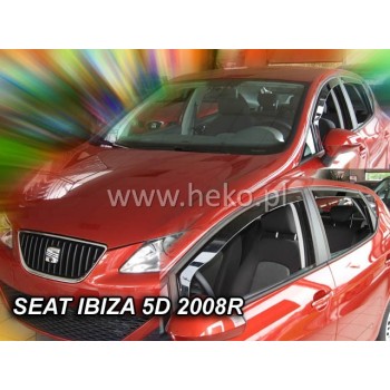 Ανεμοθραύστες Seat Ibiza (2008-2017) 5 πορτο , combi - 2 τμχ εμπρός, Heko