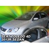 Ανεμοθραύστες Seat Toledo (2012-2018) 5 πορτο - 4 τμχ. εμπρός και πίσω, Heko