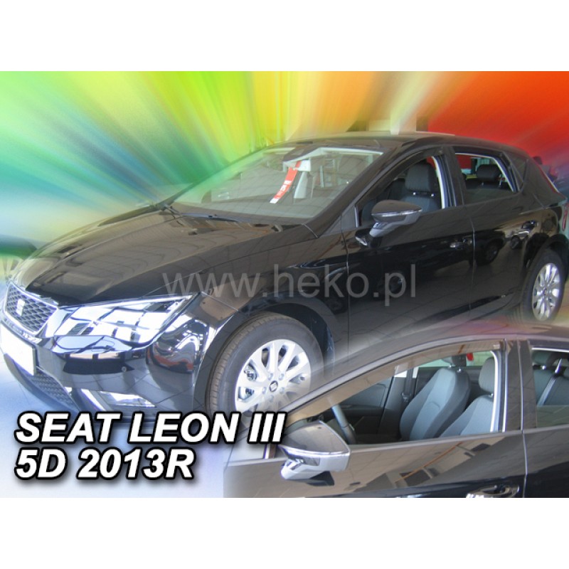 Ανεμοθραύστες Seat Leon (2013-2020) 5 πορτο , ST combi - 2 τμχ εμπρός, Heko