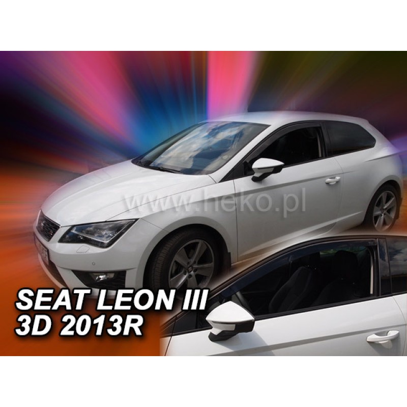 Ανεμοθραύστες Seat Leon (2013-2020) 3 πορτο, Heko