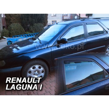 Ανεμοθραύστες Renault Laguna (1994-2001) - 4 τμχ εμπρός και πίσω, Heko Ανεμοθραύστες Renault Laguna (1994-2001) - 4 τμχ εμπρός και πίσω, Heko