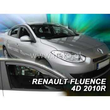 Ανεμοθραύστες Renault Fluence (2009-2016) 4 πορτο - 2 τμχ. εμπρός, Heko