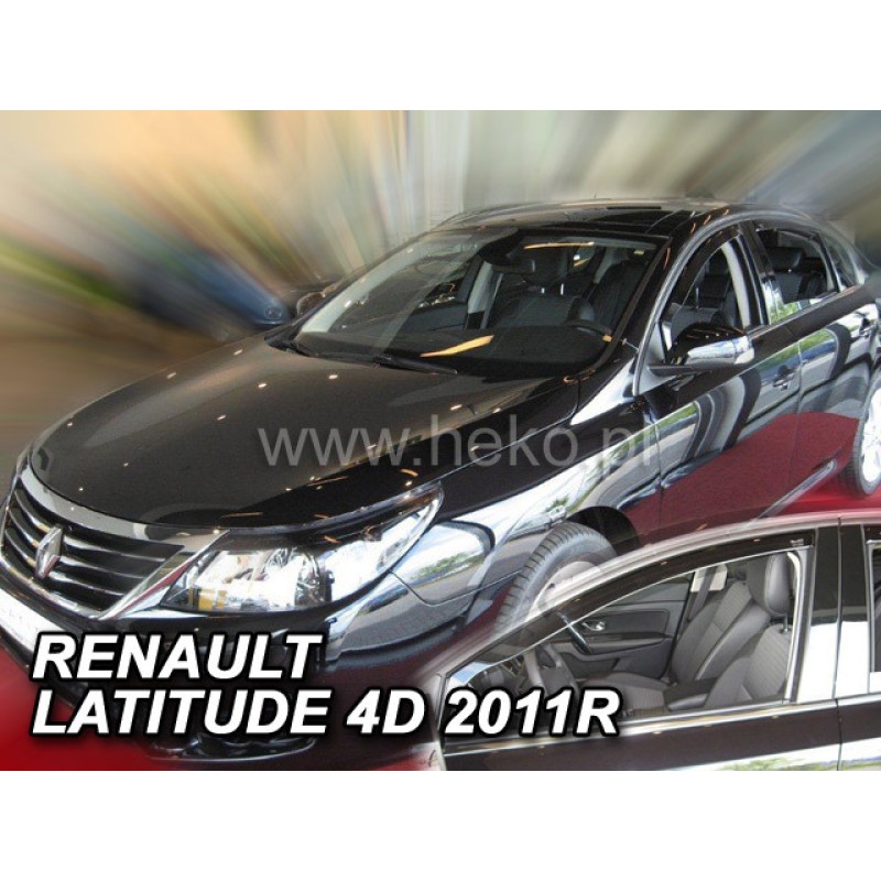Ανεμοθραύστες Renault Latitude (2011-2015) sedan - 2 τμχ εμπρός, Heko