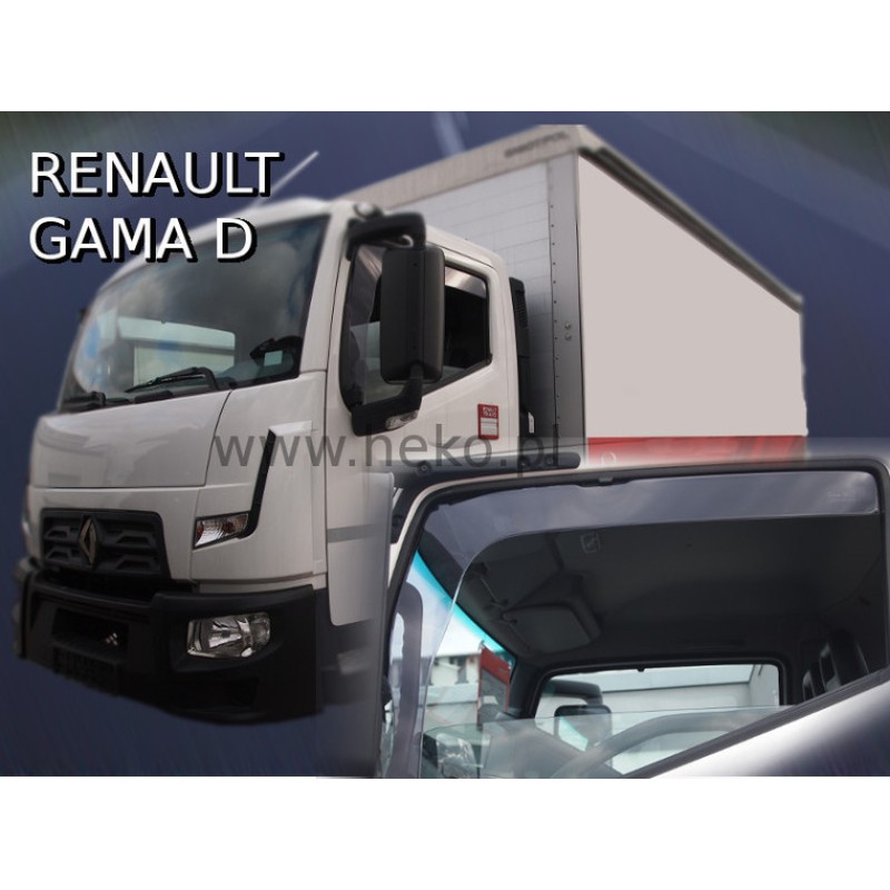 Ανεμοθραύστες Renault Gama D Cab 2,0 (3,5-7,5T) (2014+) 2 τμχ. εμπρός, Heko