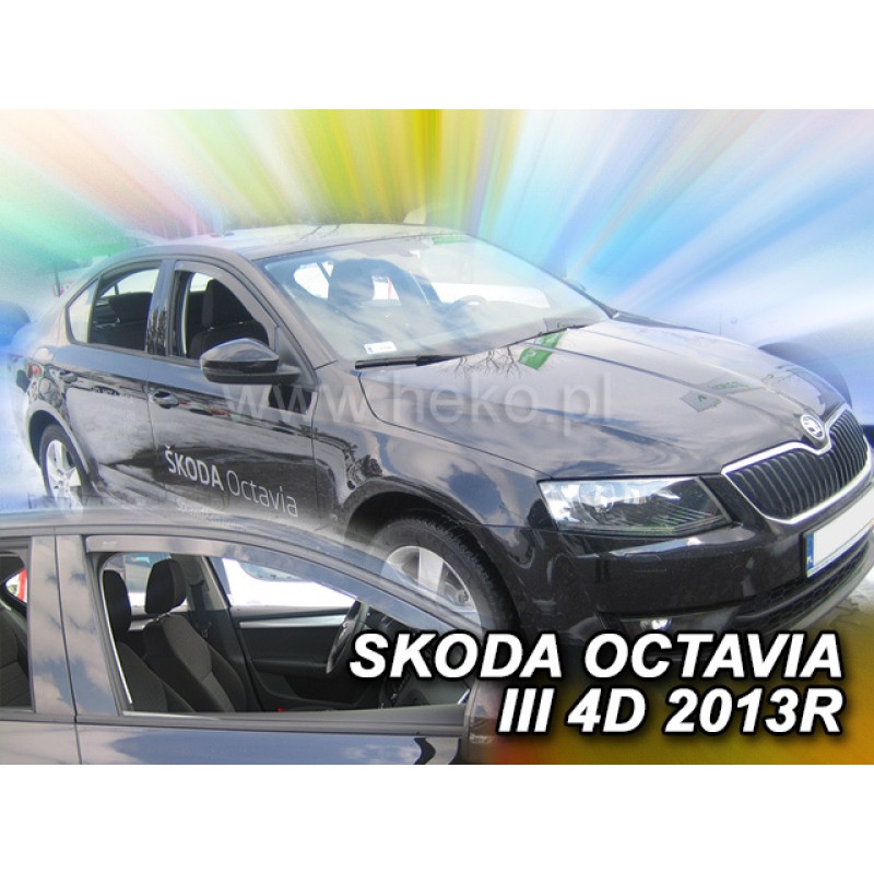 Ανεμοθραύστες Skoda Octavia (2013-2020) 5 πορτο, combi - 2 τμχ εμπρός, Heko