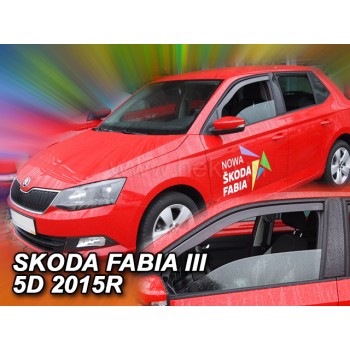 Ανεμοθραύστες Skoda Fabia (2014-2021) 5 πορτο , combi- 2 τμχ εμπρός, Heko Ανεμοθραύστες Skoda Fabia (2014-2021) 5 πορτο , combi- 2 τμχ εμπρός, Heko