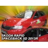 Ανεμοθραύστες Skoda Rapid / Spaceback (2013-2019) 5 πορτο - 4 τμχ εμπρός και πίσω, Heko