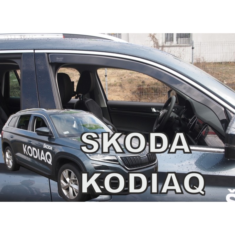 Ανεμοθραύστες Skoda Kodiaq (2016-2024) - 2 τμχ εμπρός, Heko
