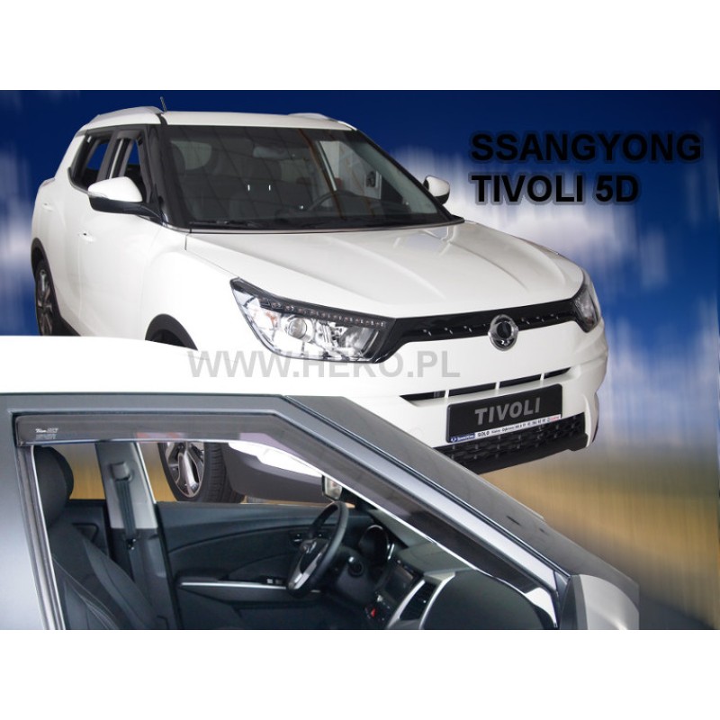 Ανεμοθραύστες Ssangyong Tivoli / XLV (2015+) 5 πορτο - 2 τμχ εμπρός, Heko