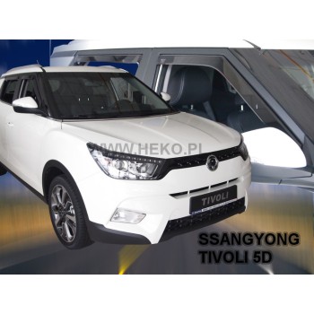 Ανεμοθραύστες Ssangyong Tivoli / XLV (2015+) 5 πορτο - 4 τμχ εμπρός και πίσω, Heko