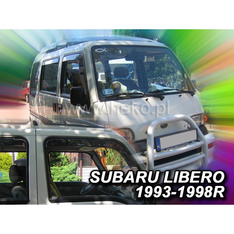 Ανεμοθραύστες Subaru Libero (1993-1999) 4 πορτο - 2 τμχ εμπρός, Heko