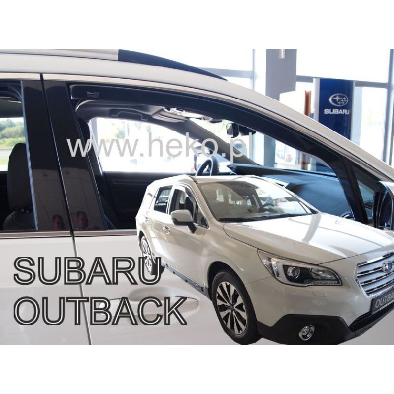 Ανεμοθραύστες Subaru Outback (2015-2019) - 2 τμχ εμπρός, Heko