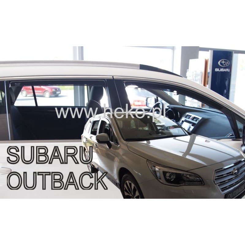 Ανεμοθραύστες Subaru Outback (2015-2019) - 4 τμχ εμπρός και πίσω, Heko