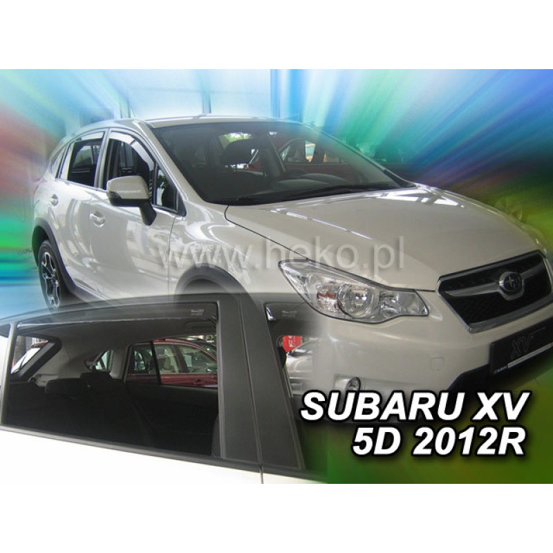 Ανεμοθραύστες Subaru XV (2011-2017) 5 πορτο - 2 τμχ εμπρός, Heko
