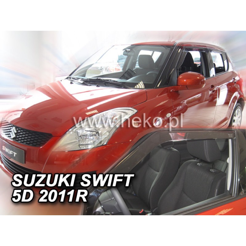 Ανεμοθραύστες Suzuki Swift (2010-2017) 5 πορτο - 2 τμχ εμπρός, Heko