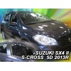 Ανεμοθραύστες Suzuki SX4 II S-Cross (2013-2021) 5 πορτο - 2 τμχ εμπρός, Heko