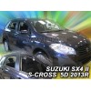 Ανεμοθραύστες Suzuki SX4 II S-Cross (2013-2021) 5 πορτο - 4 τμχ εμπρός και πίσω, Heko