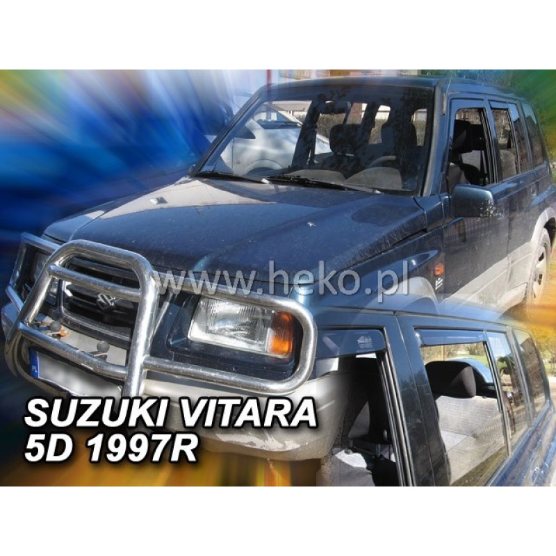Ανεμοθραύστες Suzuki Vitara (1988-1997) 5 πορτο - 4 τμχ εμπρός και πίσω, Heko