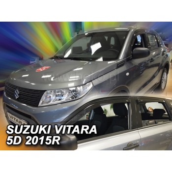 Ανεμοθραύστες Suzuki Vitara (2014+) 5 πορτο - 4 τμχ εμπρός και πίσω, Heko
