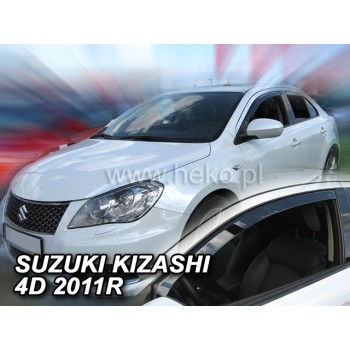 Ανεμοθραύστες Suzuki Kizashi (2009-2014) sedan - 2 τμχ εμπρός, Heko