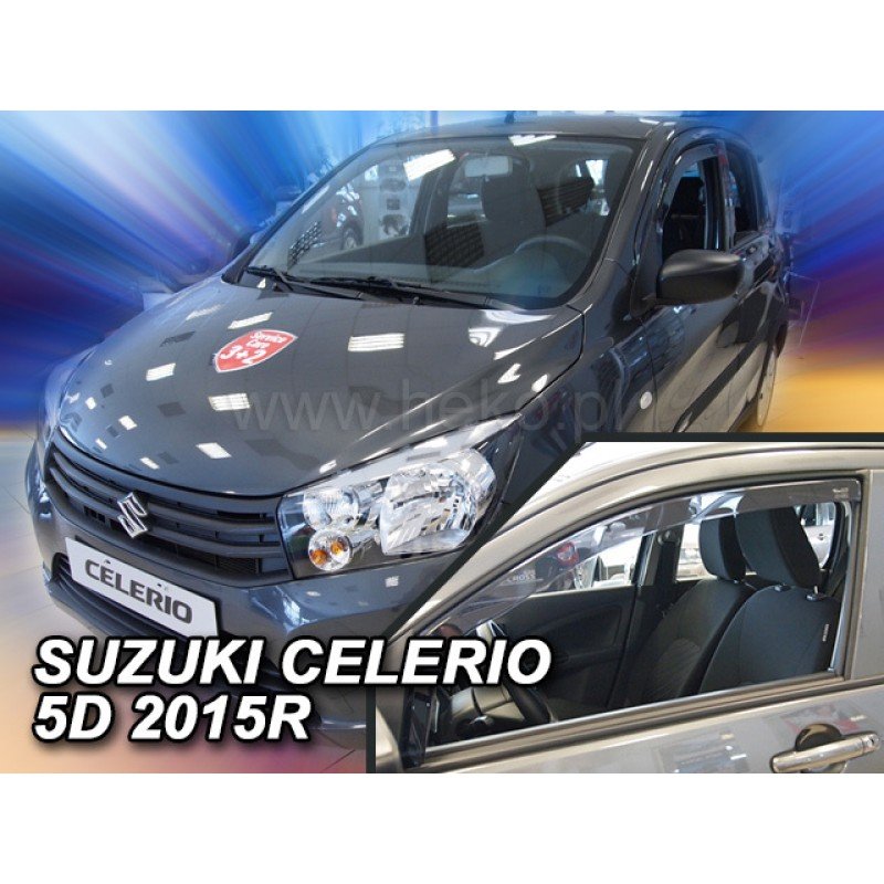 Ανεμοθραύστες Suzuki Celerio (2015+) 5 πορτο - 2 τμχ εμπρός, Heko