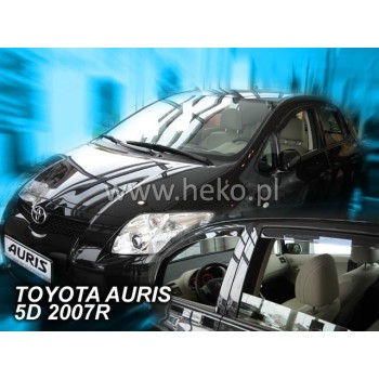 Ανεμοθραύστες TOYOTA AURIS 1 / COROLLA (2006-2012) 5 πορτο - 2 τμχ εμπρός, Heko