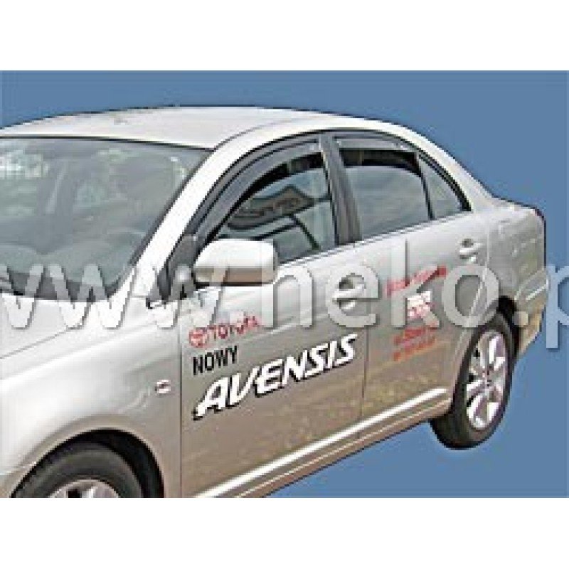 Ανεμοθραύστες Toyota Avensis (2003-2009) 5 πορτο , sedan - 4 τμχ εμπρός και πίσω, Heko