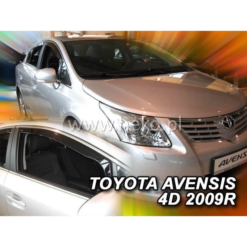 Ανεμοθραύστες Toyota Avensis (2009-2018) 5 πορτο ,sedan - 2 τμχ εμπρός, Heko