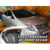 Ανεμοθραύστες Toyota Avensis (2009-2018) sedan - 4 τμχ εμπρός και πίσω, Heko