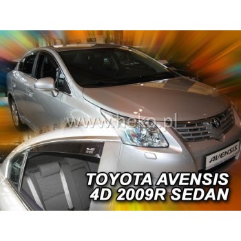 Ανεμοθραύστες Toyota Avensis (2009-2018) sedan - 4 τμχ εμπρός και πίσω, Heko Ανεμοθραύστες Toyota Avensis (2009-2018) sedan - 4 τμχ εμπρός και πίσω, Heko