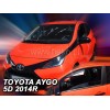 Ανεμοθραύστες Toyota Aygo (2005-2014) 5 πορτο - 2 τμχ. εμπρός, Heko