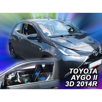 Ανεμοθραύστες Toyota Aygo / Citroen C1 (2014-2022) - 3 πορτο, Heko