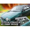Ανεμοθραύστες Toyota Corolla (1997-2001) 4 πορτο sedan - 4 τμχ εμπρός και πίσω, Heko