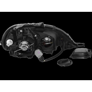 Φανάρια εμπρός Mercedes ML W163 (1998-2001) led , με λάμπες (Η1) - σετ 2τμχ.