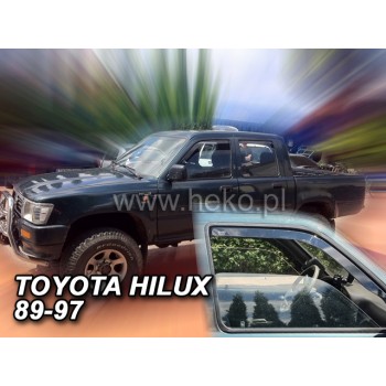 Ανεμοθραύστες Toyota Hilux (1989-1997) 4 πορτο - 2 τμχ. εμπρός, Heko Ανεμοθραύστες Toyota Hilux (1989-1997) 4 πορτο - 2 τμχ. εμπρός, Heko