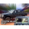 Ανεμοθραύστες Toyota Hilux (1989-1997) 4 πορτο - 4 τμχ. εμπρός και πίσω, Heko