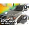 Ανεμοθραύστες Toyota Highlander (USA) (2001-2007) - 2 τμχ. εμπρός, Heko