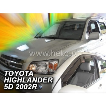 Ανεμοθραύστες Toyota Highlander (USA) (2001-2007) - 2 τμχ. εμπρός, Heko