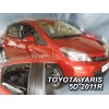 Ανεμοθραύστες Toyota Yaris (2011-2020) 5 πορτο - 4 τμχ εμπρός και πίσω, Heko