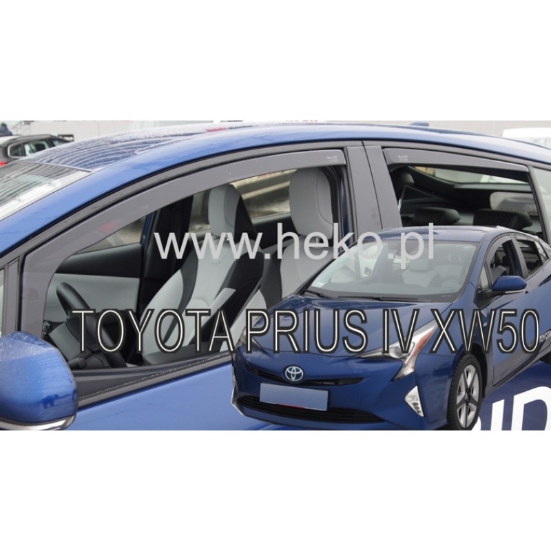 Ανεμοθραύστες Toyota Prius (2015-2023) 5 πορτο - 4 τμχ εμπρός και πίσω, Heko